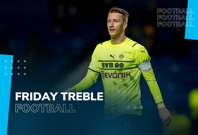 Football Accumulator Tips: Friday’s 15/1 Treble 