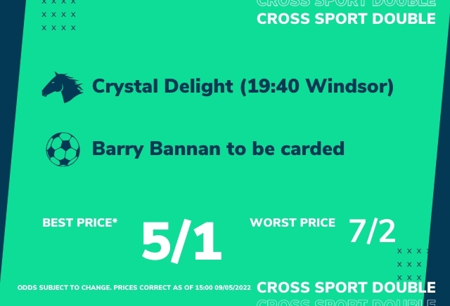 Monday's Horse Racing & Football Double
