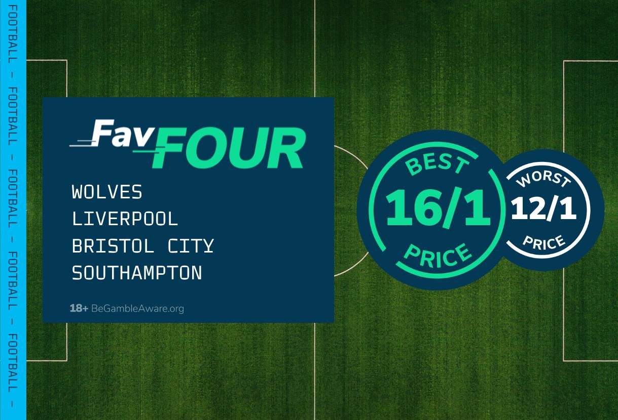 Football Accumulator Tips: Saturday 16/1 FavFour backs Liverpool & Wolves to win