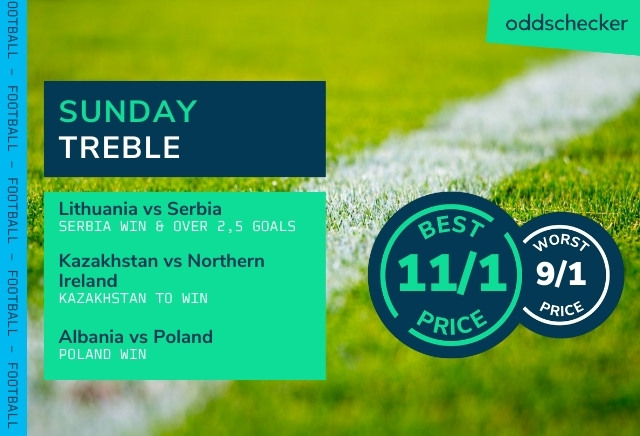 Football Accumulator Tips: Super Sunday 11/1 Treble predicts Poland win