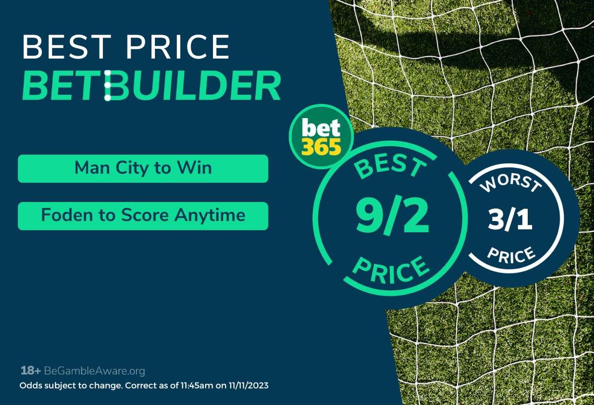Bet Builder Tips: Foden Goal in 9/2 Chelsea vs Man City Bet Builder