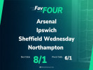 Football Accumulator Tips: Arsenal to win again in Saturday’s 8/1 FavFour