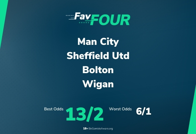 Football Accumulator Tips: 13/2 FavFour Acca