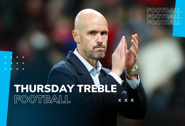 Football Accumulator Tips: Thursday's 12/1 Treble predicts Man United to get back to winning ways
