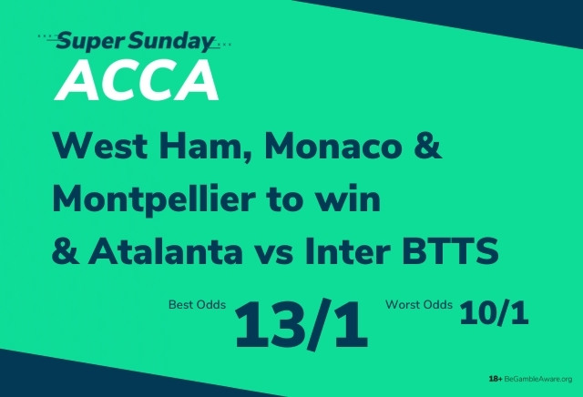 Football Accumulator Tips: Super Sunday 13/1 Four-Fold
