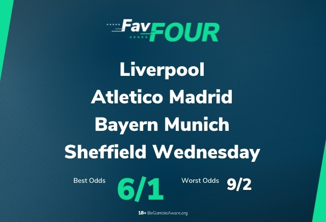 Football Accumulator Tips: 6/1 FavFour Acca