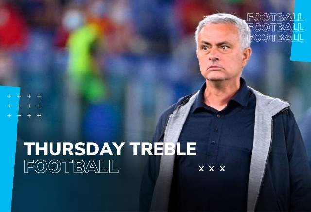 Football Accumulator Tips: Thursday's 10/1 Treble featuring Mourinho's Roma