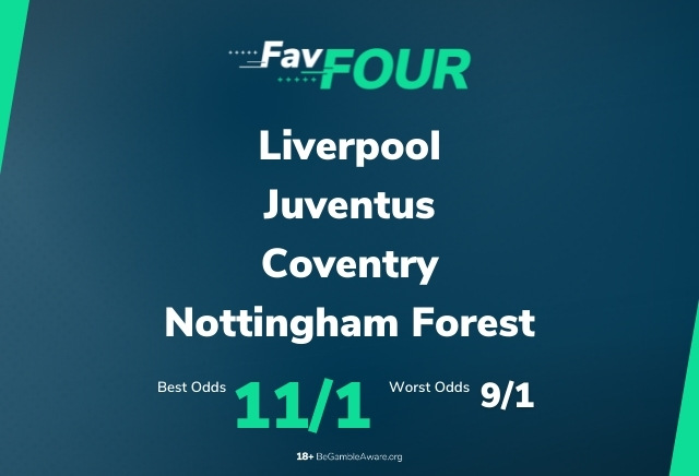 Football Accumulator Tips: 11/1 FavFour Acca