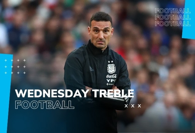 Football Accumulator Tips Wednesday's 6/1 Treble featuring World Cup