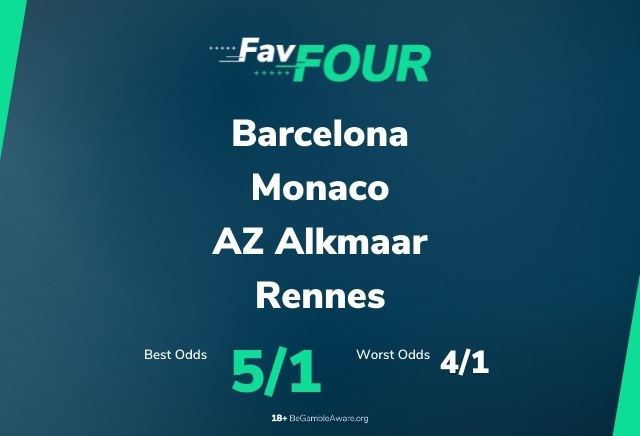 Football Accumulator Tips: 5/1 FavFour Acca