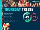 Football Accumulator Tips: Today's 4/1 Thursday Treble Backs Liverpool Win