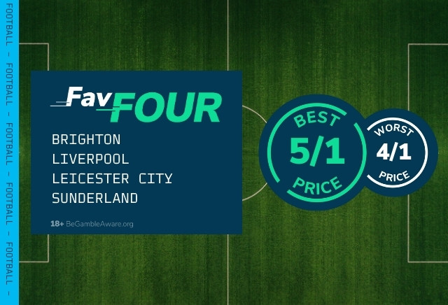 Football Accumulator Tips: Saturday’s 5/1 FavFour backs Liverpool