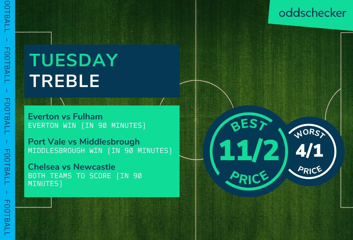 Football Accumulator Tips: Tuesday 11/2 Treble from Carabao Cup Quarter-Finals
