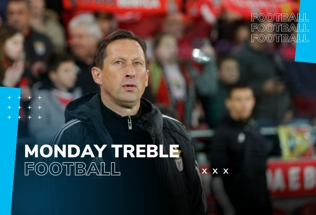 Football Accumulator Tips: Monday 4/1 Treble featuring Benfica win