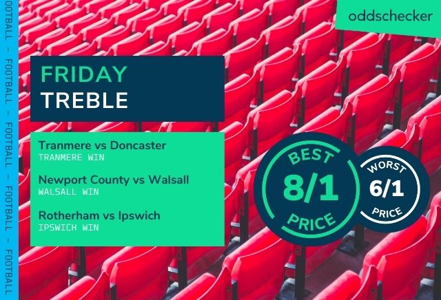 Football Accumulator Tips: Friday 8/1 Treble predicts an Ipswich Win