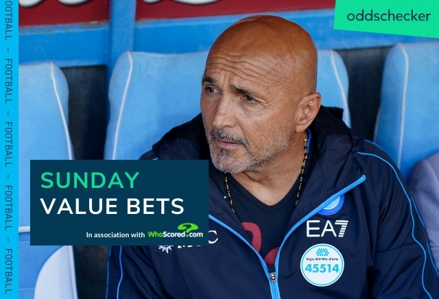 Today's Football Tips: Sunday Value Bets from WhoScored