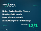 Football Stats Acca: 12/1 four-fold powered by WhoScored