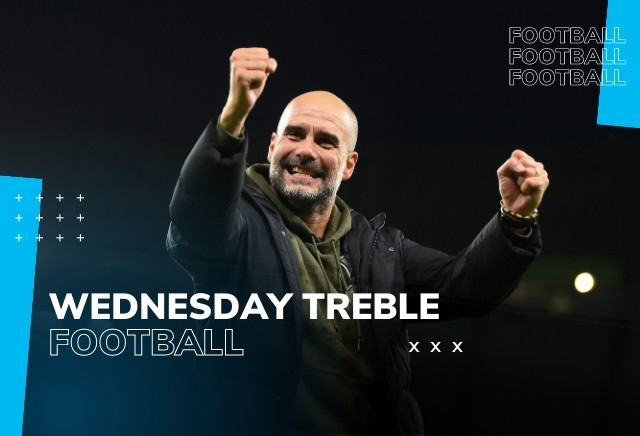 Football Accumulator Tips: 5/1 Wednesday Treble featuring win for Man City