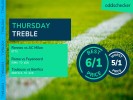 Football Accumulator Tips: Thursday 6/1 Europa League Treble 