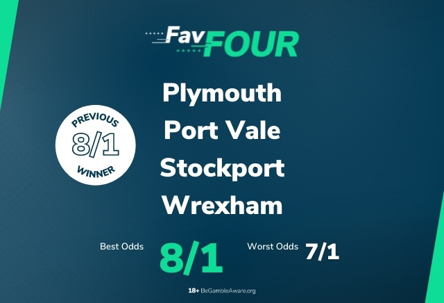 Football Accumulator Tips: 8/1 FavFour Acca