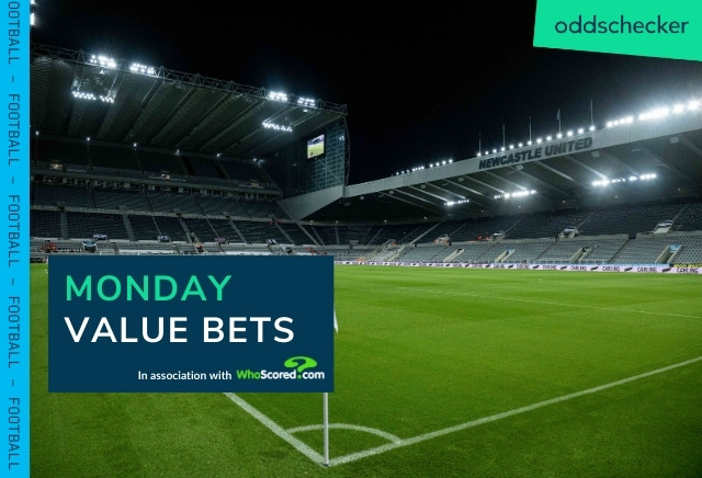 Today's Football Tips: Monday Value Bets from WhoScored