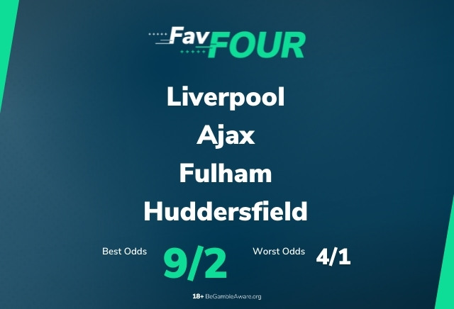 Football Accumulator Tips: 9/2 FavFour Acca