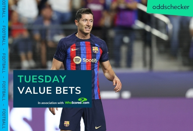 Today's Football Tips: Tuesday Value Bets from WhoScored