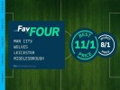 Football Accumulator Tips: Saturday 11/1 FavFour backs Man City win
