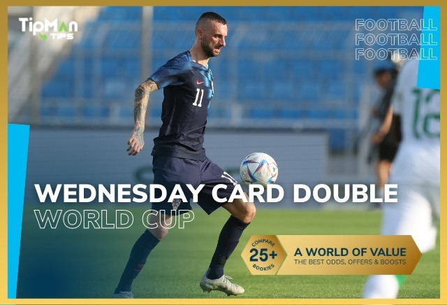 Football Accumulator Tips: Wednesday's 12/1 World Cup Card Double