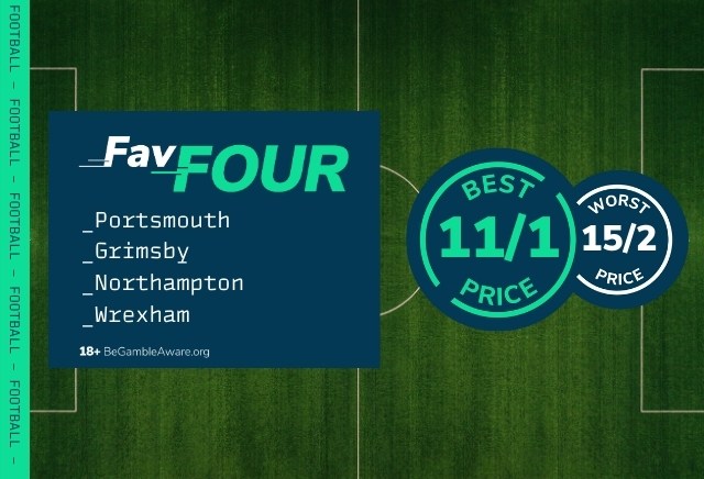 Football Accumulator Tips: Saturday's 11/1 FavFour backs Wrexham win
