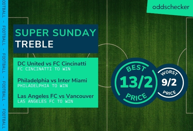 Football Accumulator Tips: Sunday’s 13/2 treble featuring Rooney’s DC United