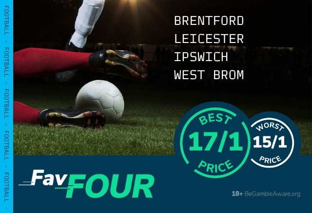 Football Accumulator Tips: Saturday’s 17/1 FavFour backs Brentford win