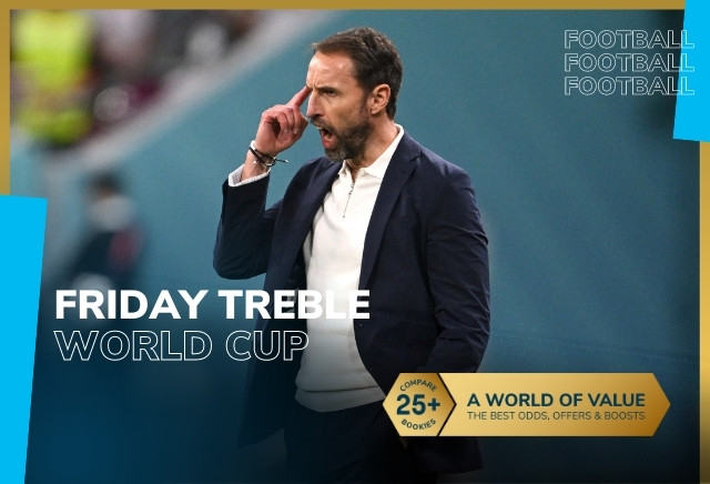 World Cup Tips: Friday's 5/1 Acca backs another England win