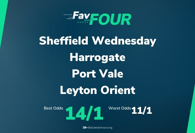 Football Accumulator Tips: 14/1 FavFour Acca