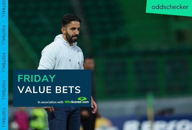 Today's Football Tips: Friday Value Bets from WhoScored