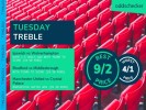 Football Accumulator Tips: Tuesday 9/2 Treble includes Man United home win