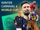 Saturday Winter Carnival & World Cup 29/1 Double