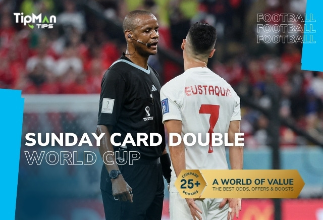 Football Accumulator Tips: Sunday's 16/1 World Cup Card Double