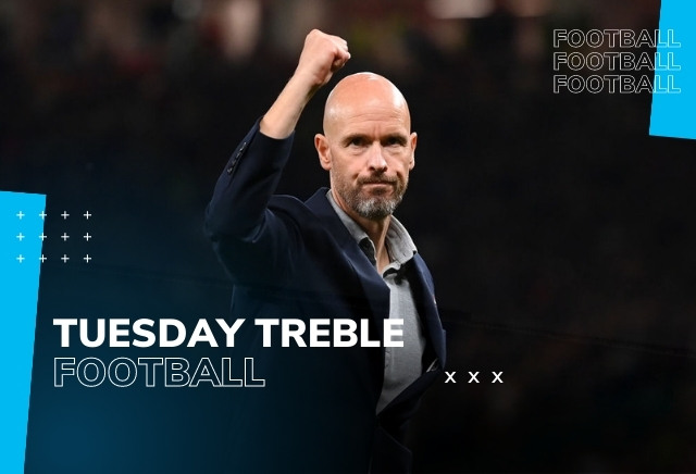 Football Accumulator Tips: Tuesday's 15/2 Treble featuring Manchester United