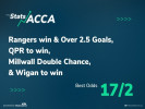 Football Stats Acca: 17/2 four-fold powered by WhoScored