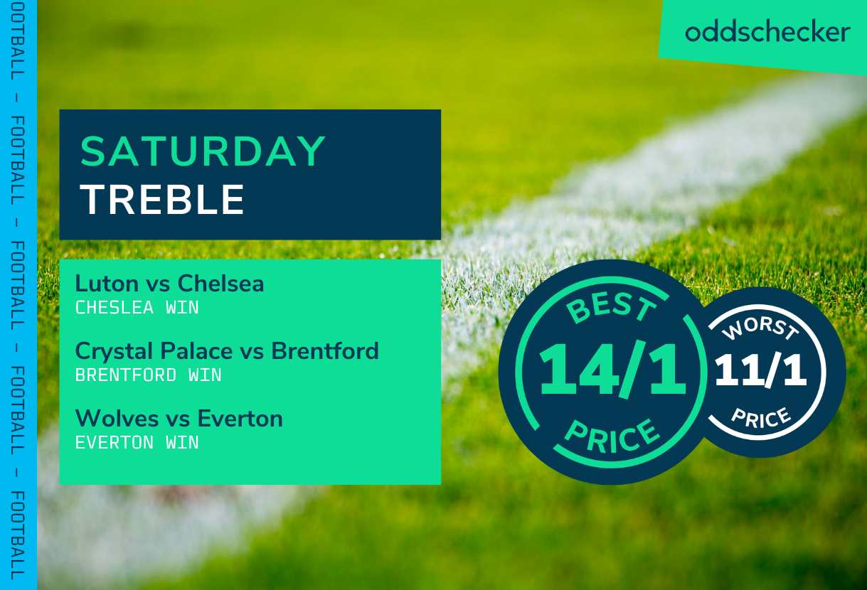 Football Accumulator Tips: Saturday 14/1 Treble backs Chelsea to win on the road.