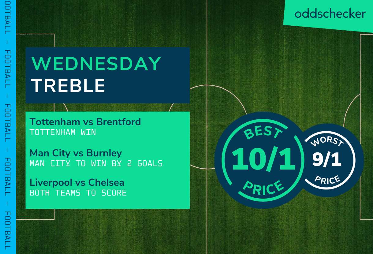 Football Accumulator Tips: Wednesday 10/1 Treble backs Man City to win