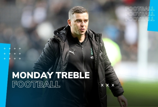 Football Accumulator Tips: Monday's 7/1 Treble including the Devon derby
