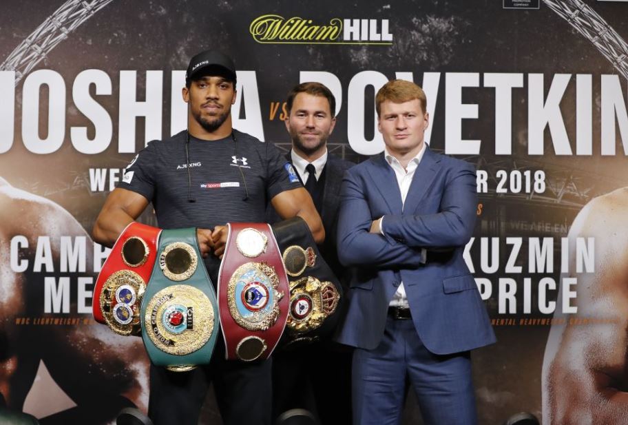 Anthony Joshua vs Alexander Povetkin Tips & Betting Preview