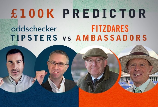 £100k Predictor: oddschecker Tipsters vs Fitzdares Ambassadors