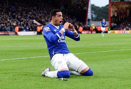 Goodison goals feast on cards