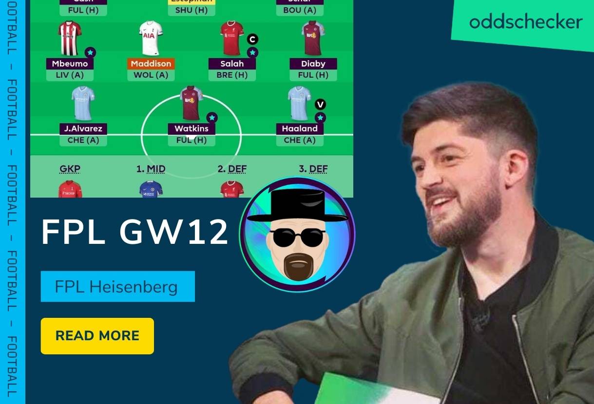 FPL Heisenberg's FPL Tips GW12 – Top Captain Picks | FPL Predicted Points