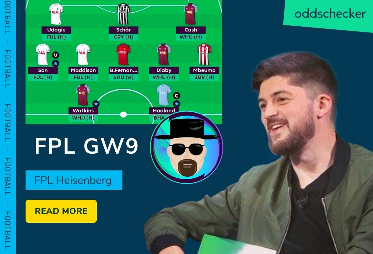 FPL Heisenberg's FPL Tips GW9 – Latest Injury News | FPL Predicted Points