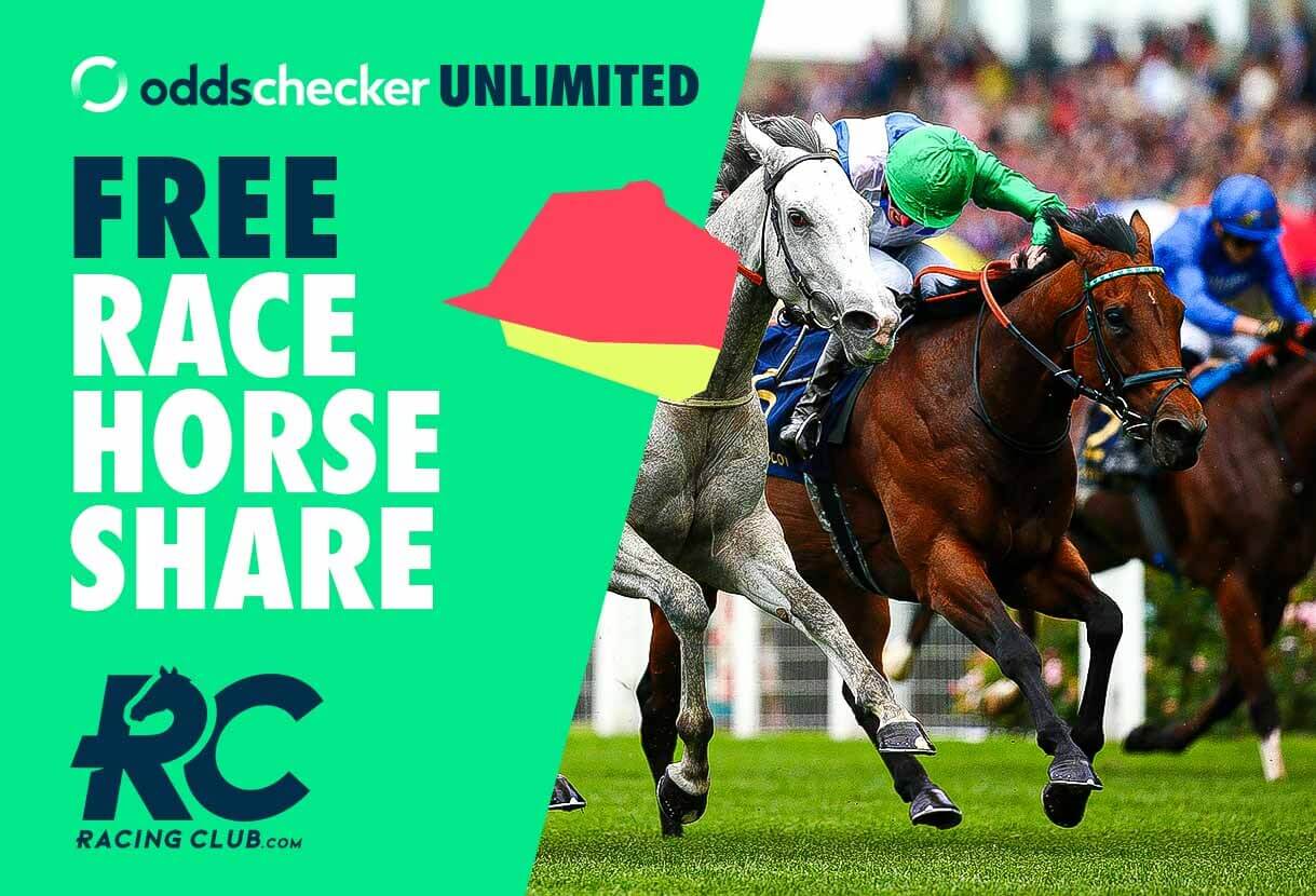 Claim your FREE Racehorse Share from RacingClub.com