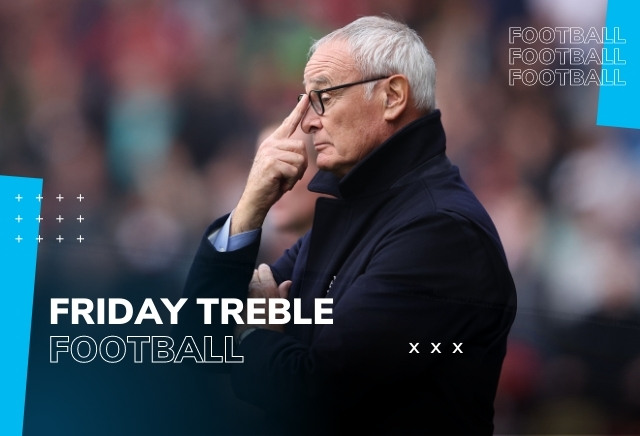 Football Accumulator Tips: Friday 17/2 Treble